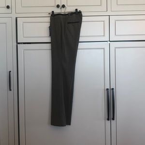 NWT Express Editor Pants 8L Gray with black trim
